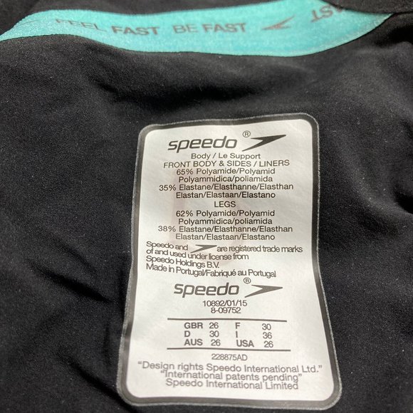 NEW Speedo Fastskin LZR Racer X Open Back Kneeskin Elite Competition Swim Suit - Picture 8 of 11